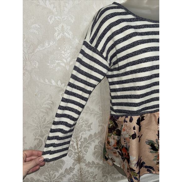 Anthropologie Postmark Cotton Blend 3/4 Sleeve Pullover Top Size M - Picture 5 of 8